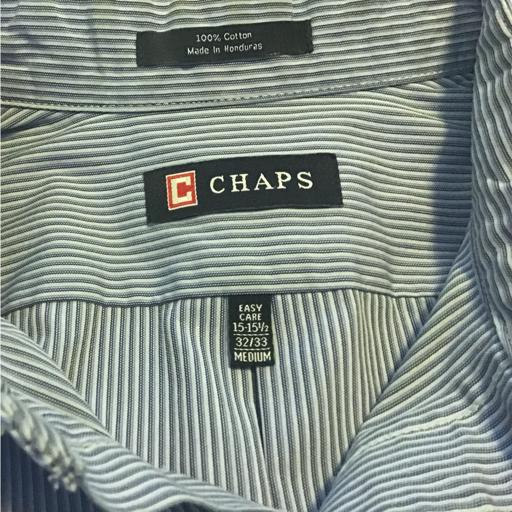 5 men’s shirts, 4 Ralph Lauren, 1 Chaps, all in very good condition, medium - Picture 7 of 10